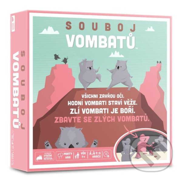 Společenská hra: Souboj vombatů (ADC BF). ADC BF, 2023 Společenská hra: Souboj vombatů (ADC BF). ADC BF, 2023