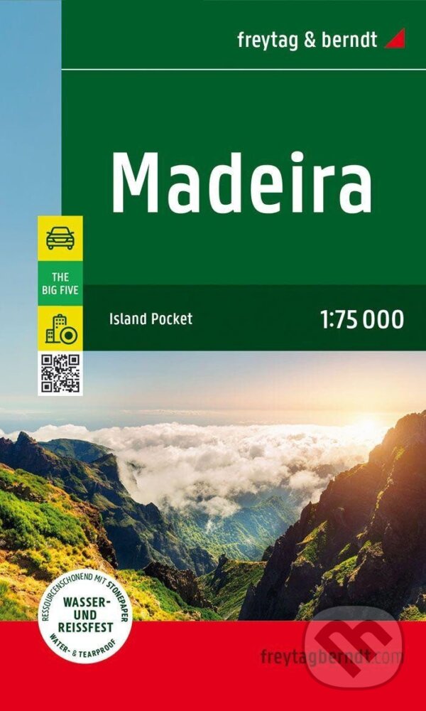 Madeira 1:75 000 / automapa (freytag&berndt). freytag&berndt, 2022 Madeira 1:75 000 / automapa (freytag&berndt). freytag&berndt, 2022