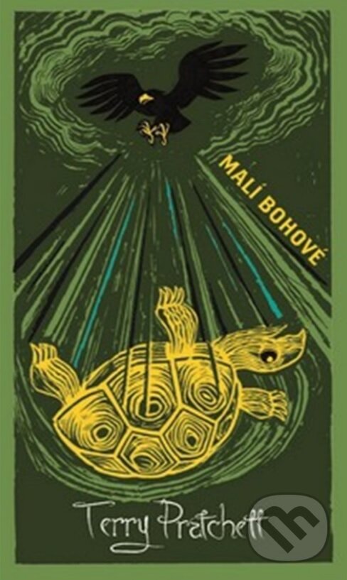 Kniha: Malí bohové - limitovaná sběratelská edice (Terry Pratchett). Talpress, 2022 Kniha: Malí bohové - limitovaná sběratelská edice (Terry Pratchett). Talpress, 2022