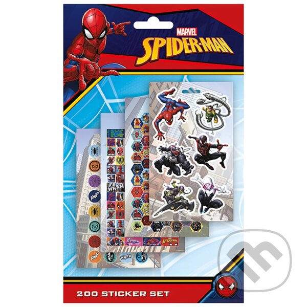 Samolepky Spider-Man - Spidey Spectacular (Pyramid International). Pyramid International, 2023 Samolepky Spider-Man - Spidey Spectacular (Pyramid International). Pyramid International, 2023