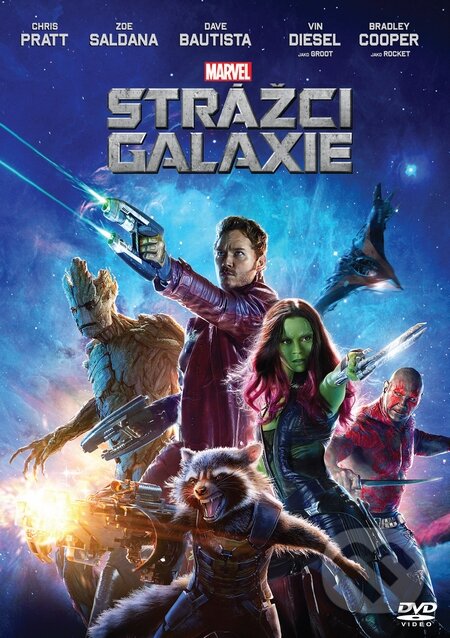 Film: Strážci Galaxie (James Gunn) (DVD). Magicbox, 2014 Film: Strážci Galaxie (James Gunn) (DVD). Magicbox, 2014