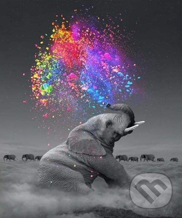 Malování podle čísel - Slon a barvy (Figured Art). Figured Art, 2023 Malování podle čísel - Slon a barvy (Figured Art). Figured Art, 2023