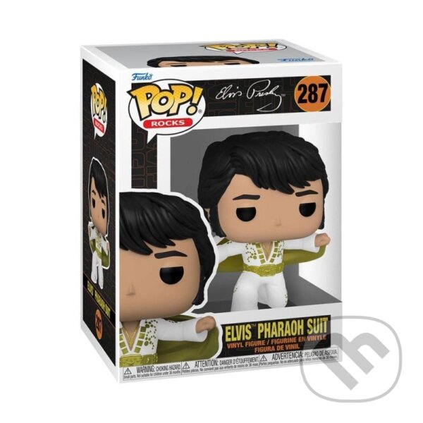 Funko POP Rocks: Elvis Presley - Pharaoh suit (Funko). Funko, 2023 Funko POP Rocks: Elvis Presley - Pharaoh suit (Funko). Funko, 2023
