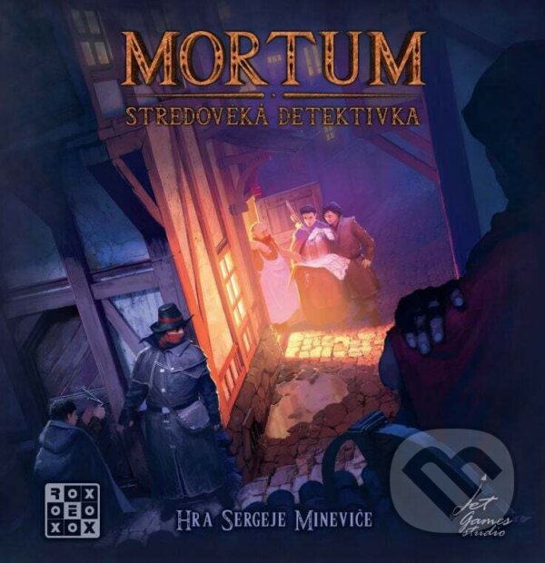 Společenská hra: Mortum: Středověká detektivka (Sergey Minevich). REXhry, 2023 Společenská hra: Mortum: Středověká detektivka (Sergey Minevich). REXhry, 2023