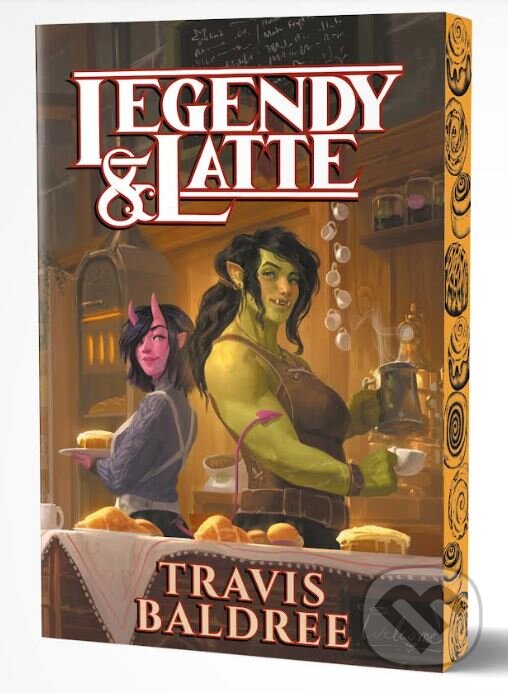 Kniha: Legendy & Latte (Travis Baldree). Zelený kocúr, 2024 Kniha: Legendy & Latte (Travis Baldree). Zelený kocúr, 2024