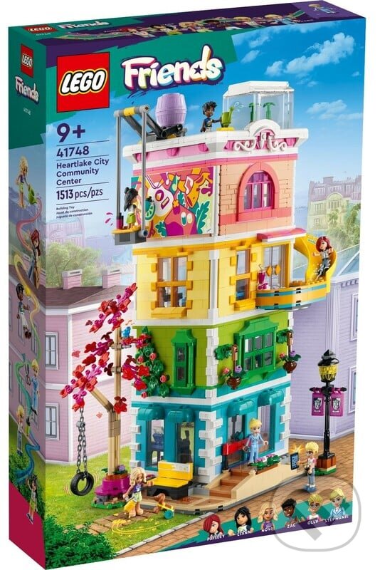 Spoločenská hra: LEGO® Friends 41748 Komunitné stredisko v mestečku Heartlake (LEGO). LEGO, 2023 Spoločenská hra: LEGO® Friends 41748 Komunitné stredisko v mestečku Heartlake (LEGO). LEGO, 2023