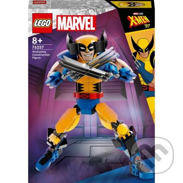 Spoločenská hra: LEGO® Marvel 76257 Zostaviteľná figúrka: Wolverine (LEGO). LEGO, 2023 Spoločenská hra: LEGO® Marvel 76257 Zostaviteľná figúrka: Wolverine (LEGO). LEGO, 2023