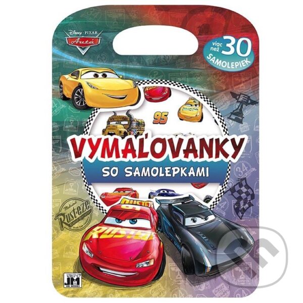 Kniha: Vymaľovanky so samolepkami: Autá (Jiri Models SK). Jiri Models SK, 2023 Kniha: Vymaľovanky so samolepkami: Autá (Jiri Models SK). Jiri Models SK, 2023
