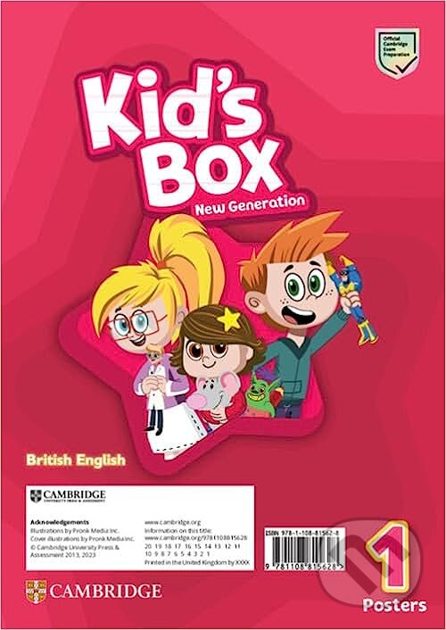 Kniha: Kid's Box New Generation 1 POSTERS (Cambridge University Press). Cambridge University Press Kniha: Kid's Box New Generation 1 POSTERS (Cambridge University Press). Cambridge University Press