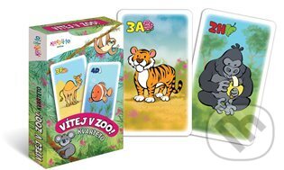 Společenská hra: Kvarteto Vítej v ZOO! (Kresli.to). Kresli.to, 2023 Společenská hra: Kvarteto Vítej v ZOO! (Kresli.to). Kresli.to, 2023