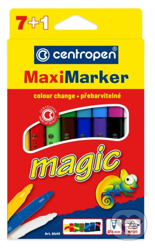 Centropen Značkovač 8649 magic (8 ks) (Centropen). Centropen Centropen Značkovač 8649 magic (8 ks) (Centropen). Centropen