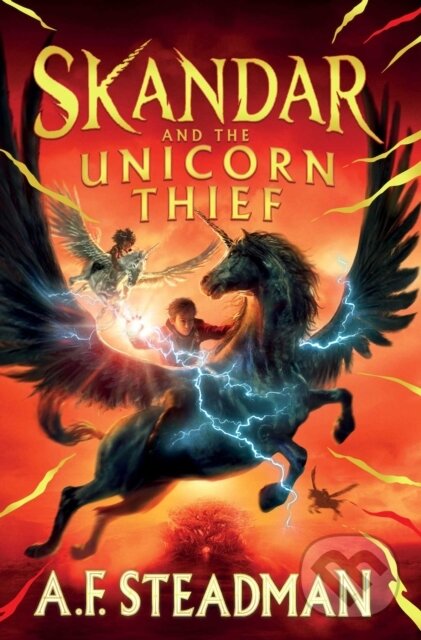 E-kniha: Skandar and the Unicorn Thief (A.F. Steadman). Simon & Schuster, 2022 E-kniha: Skandar and the Unicorn Thief (A.F. Steadman). Simon & Schuster, 2022