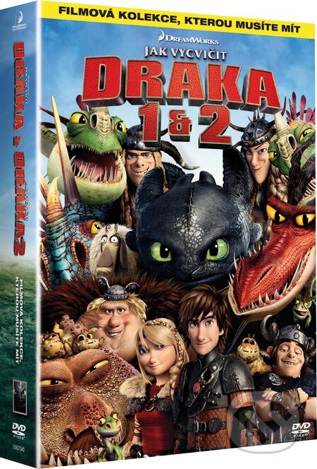 Film: Kolekcia Ako vycvičiť draka (Dean DeBlois) (DVD). Bonton Film, 2015 Film: Kolekcia Ako vycvičiť draka (Dean DeBlois) (DVD). Bonton Film, 2015