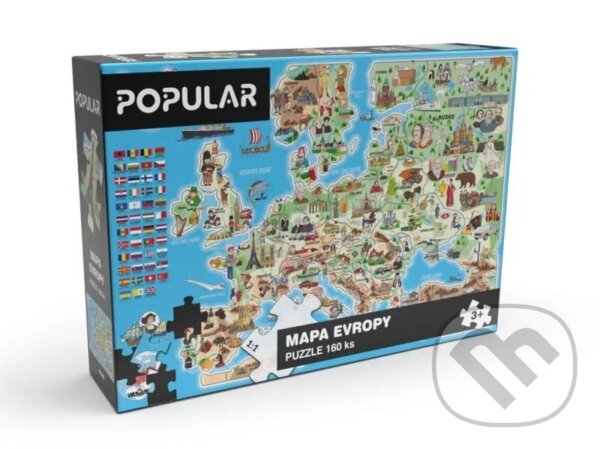 Puzzle: Mapa Evropy (OLYMPTOY). OLYMPTOY, 2023 Puzzle: Mapa Evropy (OLYMPTOY). OLYMPTOY, 2023