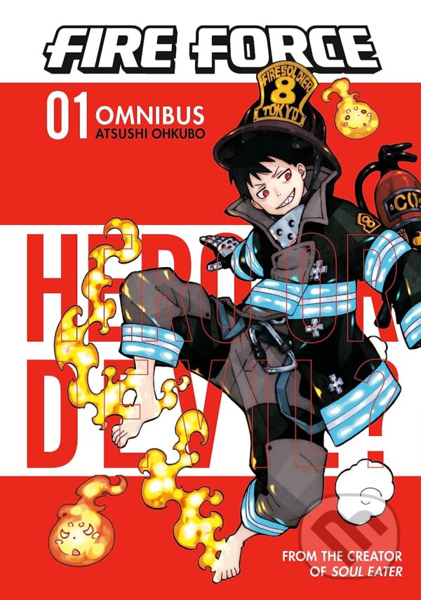 Kniha: Fire Force Omnibus 1 (Atsushi Ohkubo). Kodansha Comics, 2022 Kniha: Fire Force Omnibus 1 (Atsushi Ohkubo). Kodansha Comics, 2022
