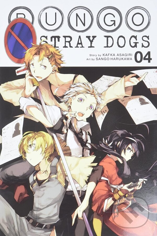 Kniha: Bungo Stray Dogs 4 (Kafka Asagiri). Yen Press, 2017 Kniha: Bungo Stray Dogs 4 (Kafka Asagiri). Yen Press, 2017