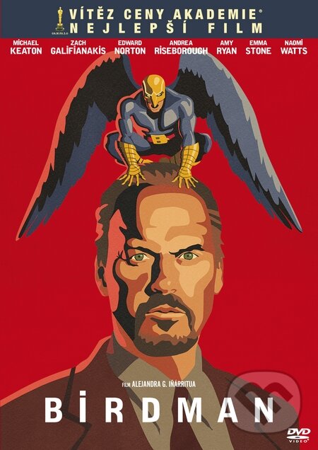 Film: Birdman (Alejandro González Iňárritu, Inárritu Alejandro González a Alejandro González Iñárritu) (DVD). Bonton Film, 2015 Film: Birdman (Alejandro González Iňárritu, Inárritu Alejandro González a Alejandro González Iñárritu) (DVD). Bonton Film, 2015