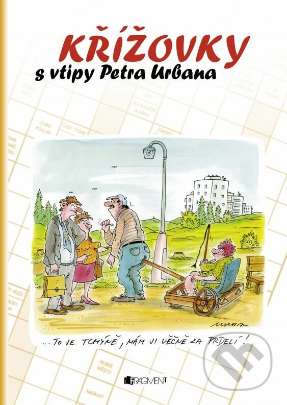 Křížovky s vtipy Petra Urbana (oranžové), Nakladatelství Fragment, 2015
