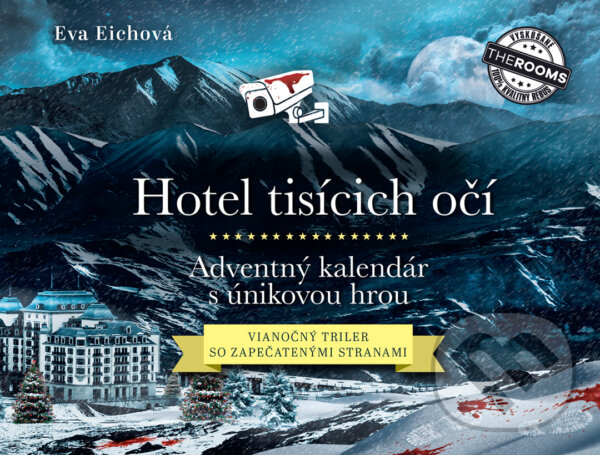 Kniha: Hotel tisícich očí: Adventný kalendár s únikovou hrou (Eva Eich). Zelený kocúr, 2023 Kniha: Hotel tisícich očí: Adventný kalendár s únikovou hrou (Eva Eich). Zelený kocúr, 2023