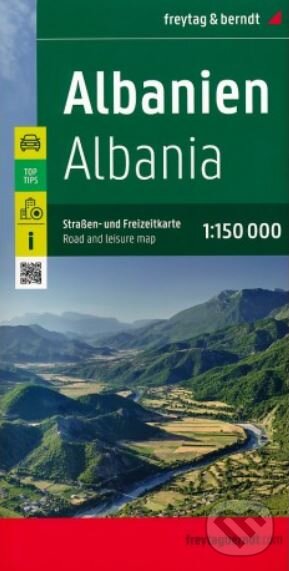 Albánsko 1:150000 (SHOCart). SHOCart, 2023 Albánsko 1:150000 (SHOCart). SHOCart, 2023