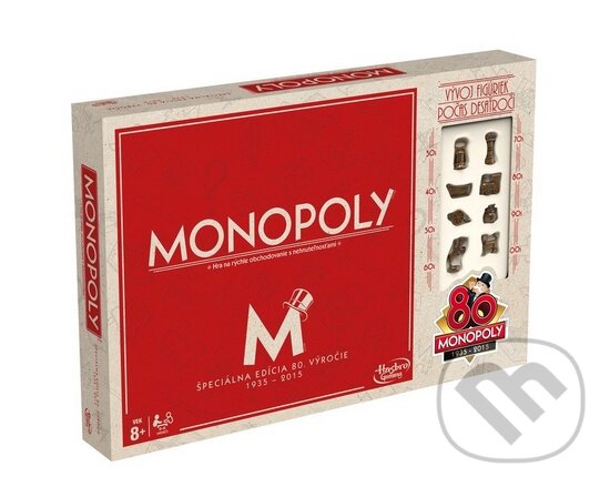 Spoločenská hra: Monopoly k 80. výročiu (ALLTOYS). ALLTOYS, 2016 Spoločenská hra: Monopoly k 80. výročiu (ALLTOYS). ALLTOYS, 2016