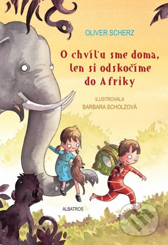 Kniha: O chvíľu sme doma, len si odskočíme do Afriky (Oliver Scherz). Albatros SK, 2015 Kniha: O chvíľu sme doma, len si odskočíme do Afriky (Oliver Scherz). Albatros SK, 2015