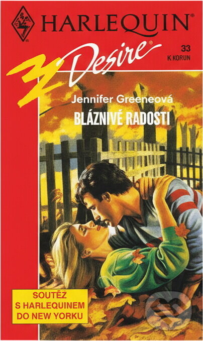 Kniha: Bláznivé radosti (Jennifer Greene). Harlequin, 1993 Kniha: Bláznivé radosti (Jennifer Greene). Harlequin, 1993