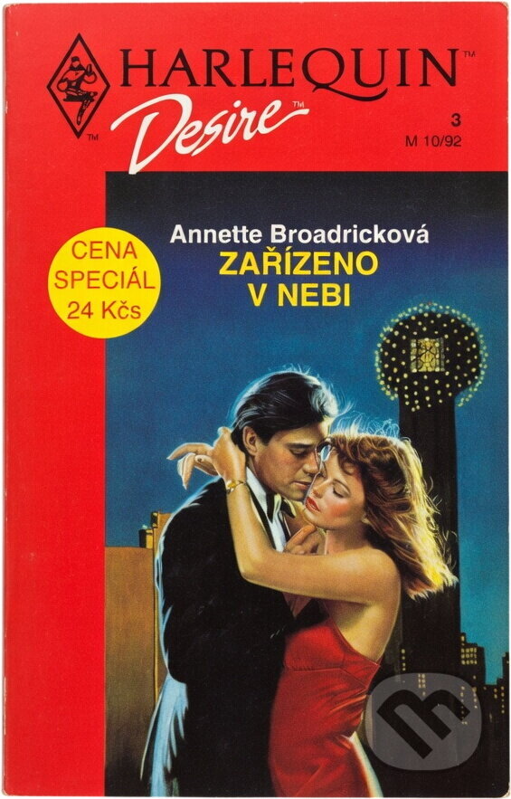 Kniha: Zařízeno v nebi (Annette Broadrick). Harlequin, 1992 Kniha: Zařízeno v nebi (Annette Broadrick). Harlequin, 1992