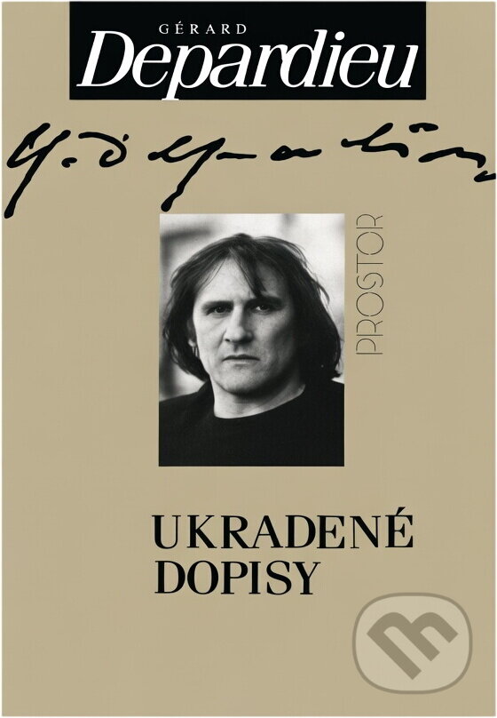 Kniha: Ukradené dopisy (Gérard Depardieu). , 1993 Kniha: Ukradené dopisy (Gérard Depardieu). , 1993
