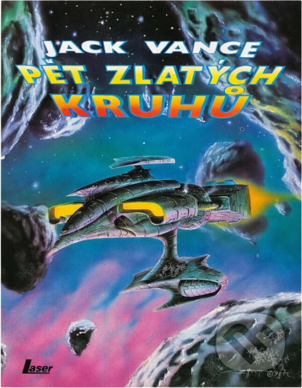 Kniha: Pět zlatých kruhů (Jack Vance). , 1992 Kniha: Pět zlatých kruhů (Jack Vance). , 1992