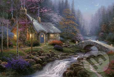Puzzle: Chatka (Thomas Kinkade). Schmidt Puzzle: Chatka (Thomas Kinkade). Schmidt
