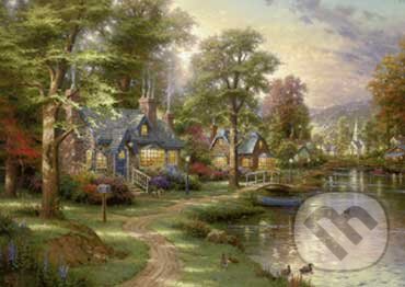 Puzzle: Jazero (Thomas Kinkade). Schmidt Puzzle: Jazero (Thomas Kinkade). Schmidt