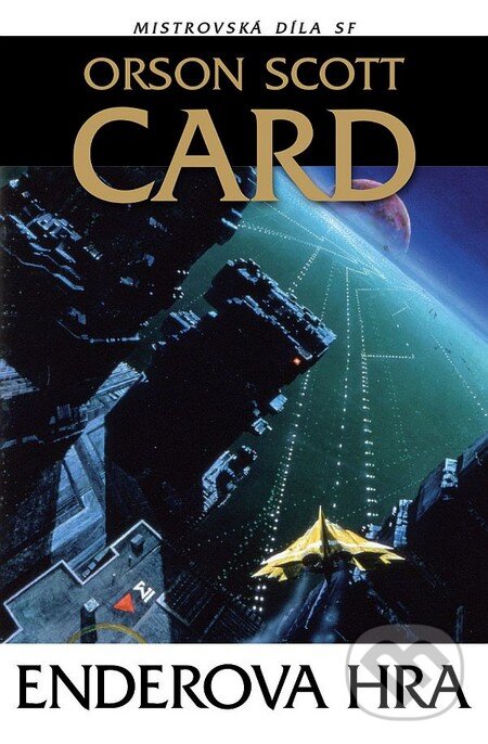 Kniha: Enderova hra (Orson Scott Card). Laser books, 2015 Kniha: Enderova hra (Orson Scott Card). Laser books, 2015