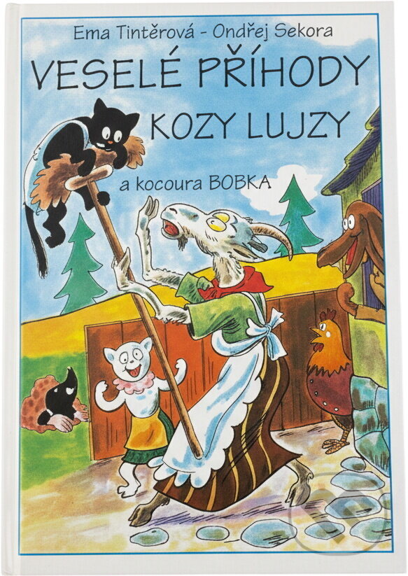 Kniha: Veselé příhody kozy Lujzy a kocoura Bobka (Ema Tintěrová a Ondřej Sekora). , 1993 Kniha: Veselé příhody kozy Lujzy a kocoura Bobka (Ema Tintěrová a Ondřej Sekora). , 1993