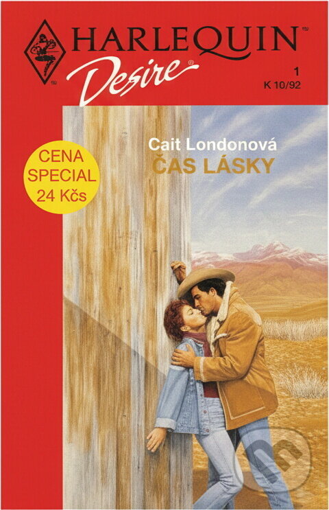 Kniha: Čas lásky (Cait London). Harlequin, 1992 Kniha: Čas lásky (Cait London). Harlequin, 1992
