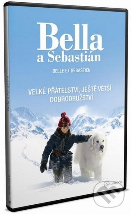 Film: Bella a Sebastian (Cécile Aubry a Nicolas Vanier) (DVD). Hollywood, 2013 Film: Bella a Sebastian (Cécile Aubry a Nicolas Vanier) (DVD). Hollywood, 2013