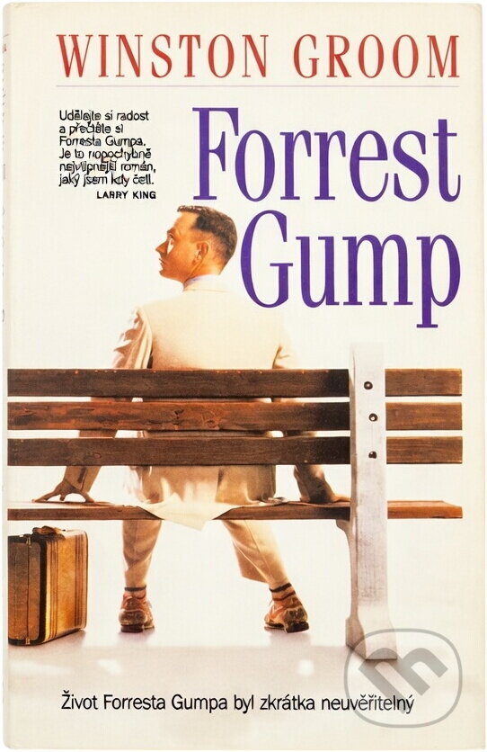 Kniha: Forrest Gump (Winston Groom). , 1994 Kniha: Forrest Gump (Winston Groom). , 1994
