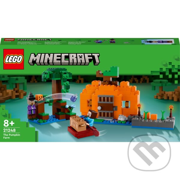 Společenská hra: LEGO® MINECRAFT® 21248 Tekvicová farma (LEGO). LEGO, 2023 Společenská hra: LEGO® MINECRAFT® 21248 Tekvicová farma (LEGO). LEGO, 2023