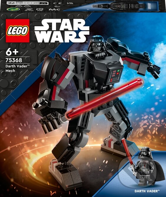 LEGO® STAR WARS™ 75368 Robotický oblek Darth Vadera, LEGO, 2023