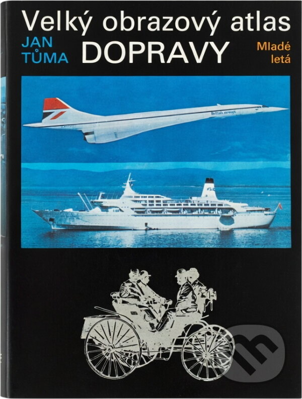 Kniha: Veľký obrazový atlas dopravy (Jan Tůma). Mladé letá, 1984 Kniha: Veľký obrazový atlas dopravy (Jan Tůma). Mladé letá, 1984