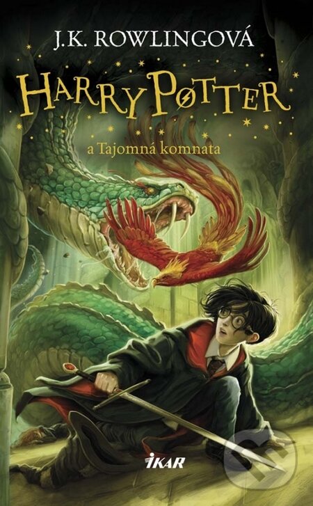 Kniha: Harry Potter a Tajomná komnata (J.K. Rowling). Ikar, 2015 Kniha: Harry Potter a Tajomná komnata (J.K. Rowling). Ikar, 2015