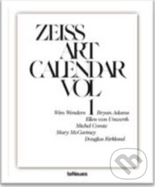 Kniha: Zeiss Art Calendar Vol. 1 (Douglas Kirkland a Mary McCartney). Te Neues, 2015 Kniha: Zeiss Art Calendar Vol. 1 (Douglas Kirkland a Mary McCartney). Te Neues, 2015