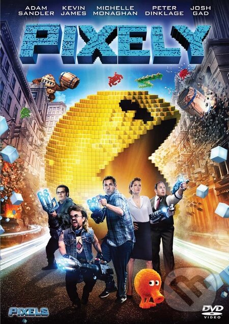 Film: Pixely (Chris Columbus) (DVD). Bonton Film, 2015 Film: Pixely (Chris Columbus) (DVD). Bonton Film, 2015