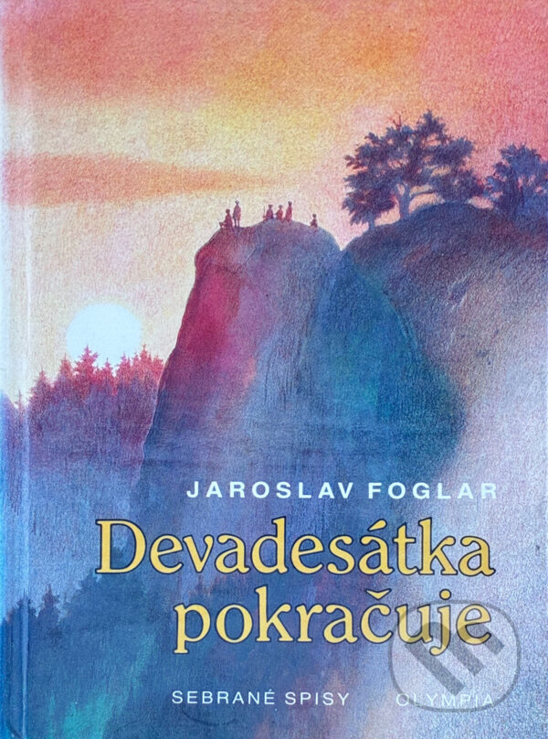 Kniha: Devadesátka pokračuje (Jaroslav Foglar). , 1991 Kniha: Devadesátka pokračuje (Jaroslav Foglar). , 1991