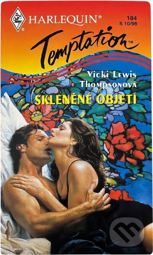 Kniha: Skleněné objetí (Vicki Lewis Thompson). Harlequin, 1998 Kniha: Skleněné objetí (Vicki Lewis Thompson). Harlequin, 1998