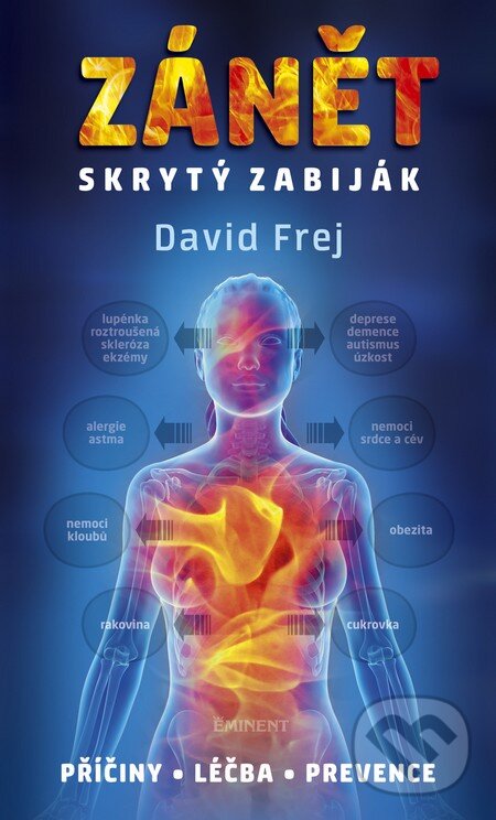 Kniha: Zánět – skrytý zabiják (David Frej). Eminent, 2015 Kniha: Zánět – skrytý zabiják (David Frej). Eminent, 2015