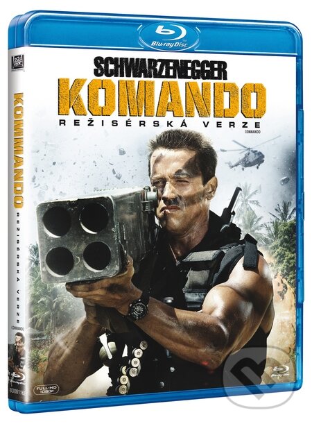 Film: Komando (Mark L. Lester) (Blu-ray). Magicbox, 2015 Film: Komando (Mark L. Lester) (Blu-ray). Magicbox, 2015