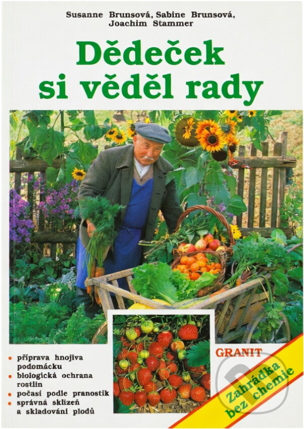 Kniha: Dědeček si věděl rady (Susanne Bruns, Sabine Bruns, Joachim Stammer a Kaspar Huche). Granit, 1992 Kniha: Dědeček si věděl rady (Susanne Bruns, Sabine Bruns, Joachim Stammer a Kaspar Huche). Granit, 1992