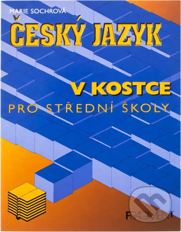 Kniha: Český jazyk v kostce (Marie Sochrová). Fragment, 1999 Kniha: Český jazyk v kostce (Marie Sochrová). Fragment, 1999