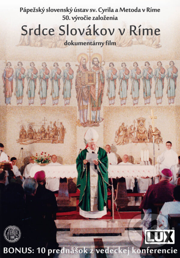 Film: Srdce Slovákov v Ríme (Marek Poláček) (DVD). Studio Lux, 2013 Film: Srdce Slovákov v Ríme (Marek Poláček) (DVD). Studio Lux, 2013